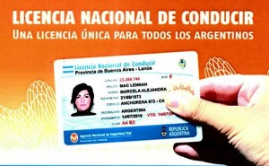 La licencia de conducir única es muy importante en Argentina