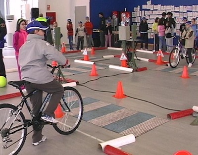 Los niños de Fuenlabrada aprenderán seguridad vial en los Fuenlicoles