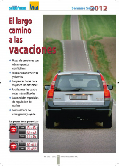 Toda la información sobre las carreteras durante la Semana Santa 2012