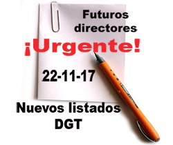 ¡Urgente! DGT publica nueva resolución de aspirantes al examen de director de autoescuela 2017